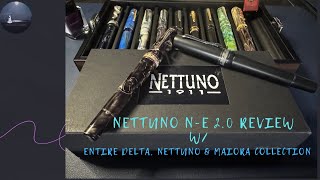 Nettuno NE 20 Pen Review wDelta Nettuno amp Maiora Collection [upl. by Harley471]