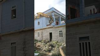 Demolishing a house process  Good tools and machines make work easier [upl. by Persons]