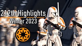 212th Highlights  Winter 2023  Arma 3 Star Sim Unit [upl. by Akehsal]