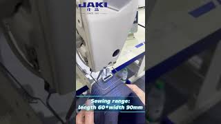 JR430D bartacking sewing machine sewingmachinefactory [upl. by Weingartner]