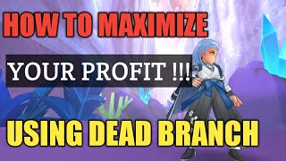 Farming Zeny Ragnarok Mobile  MAXIMIZE YOUR PROFIT USING DEAD BRANCH  FARMING ZENY EP 7 [upl. by Hachmin177]