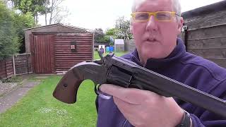 SCHOFIELD 6quot REVOLVER OUTDOOR SHOOTING REVIEW 12052022 [upl. by Pippa52]