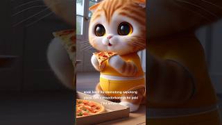 Poki dan pizza reelshorts hiburankucing cat reels kucingpenghibur ceritakucingd2p [upl. by Yrred524]