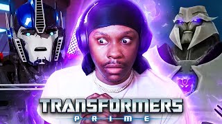 DARK ENERGON  Transformers Prime Ep 23 REACTION [upl. by Garcon]