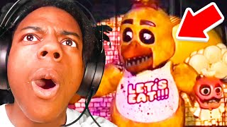 iShowSpeed Reacts To REAL FNAF Tapes DARK [upl. by Nivre923]