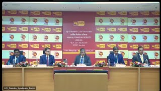 AudioVideo Recording of Earnings Call of PNB Q4FY 202324 [upl. by Nodnek]