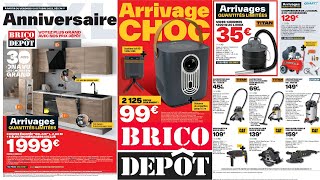 Catalogue BRICO DÉPÔT du 13 au 26 octobre 2023 💥 Arrivage BRICOLAGE 🔴 JARDINAGE 🟢 RÉNOVATION ⚫️ [upl. by Elletsyrc]