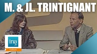 JeanLouis Trintignant amp Marie Trintignant quotLa bande Trintignant frappe 3 foisquot  Archive INA [upl. by Atiekahs469]