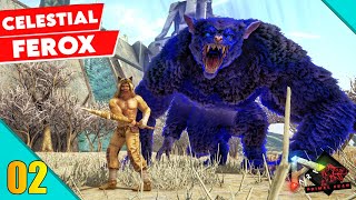 Celestial Ferox Attack On My Base  Taming Time 🔥  ARK Primal Fear Plus  ARK Survival Evolved  2 [upl. by Nirehtac]