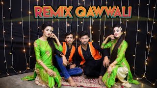 Remix Qawwali  Eid Special🌙  Dance Cover  Choreography by Dipshikha Nrittya Gosthi [upl. by Stetson]