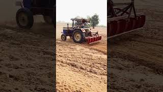 😍Land leveling  swaraj735fe jattmind farming jammu ⚠️ [upl. by Byrne415]