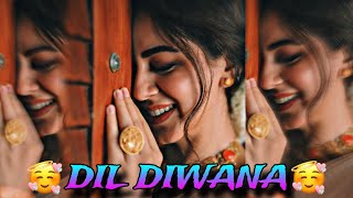 Dil Diwana 💓🥰  Mind Relaxing Love Song 😘  New Version 💕 [upl. by Remde]