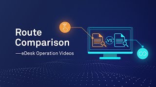 HUAWEI eDesk Route Comparison [upl. by Deny]