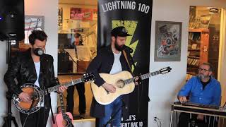 Ruston Kelly performing quotMockingbirdquot live on Lightning 100 [upl. by Llerrah]