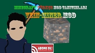 Kolay Maden Toplama Minecraft Mod Tanıtımı  VeinMiner [upl. by Nagram]