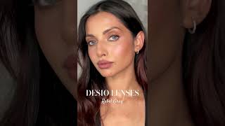 Natural Coloured Contacts for Dark Brown Eyes  DESIO LENSES colouredcontacts desiolens [upl. by Michale]