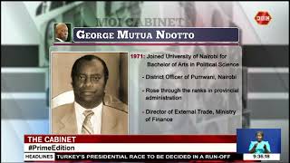 The Cabinets I George Mutua Ndotto one of President Daniel arap Moi’s point men in Ukambani [upl. by Zertnom]