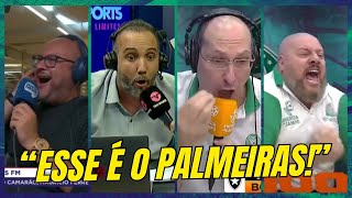 EMOCIONANTE AS MELHORES NARRAÇÕES DO GOL DA VIRADA DO PALMEIRAS EM CIMA DO BOTAFOGO [upl. by Petes]