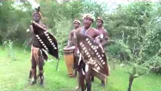 Ngoni Dance in Zambia on the grounds of Victoria Falls [upl. by Dianna]