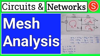 Mesh analysis [upl. by Gilba]