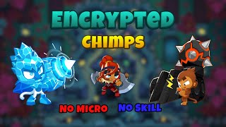 Max Efficiency UltraJuggernaut  BTD6 Encrypted CHIMPS Guide Patch v43 [upl. by Ylellan]