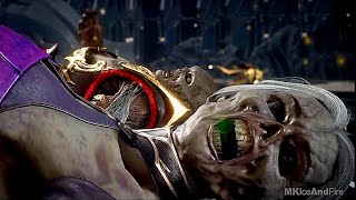 MORTAL KOMBAT 11 AFTERMATH Shang Tsung Kills Shao Kahn amp Sindel Scene MK11 [upl. by Chickie106]