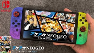 ACA NEOGEO Selection Vol 2 on Nintendo Switch Gameplay  Switch Oled Gameplay [upl. by Tisdale]