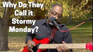 Why Do They Call It Stormy Monday slowblues relaxingblues cover [upl. by Mcgrath]