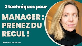 Comment Prendre du Recul  3 Techniques Essentielles de Managers [upl. by Ellenet]