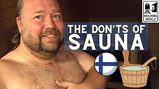 The Donts of a Finnish Sauna [upl. by Gerdeen260]