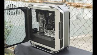 Building a HiEnd Gaming PC with Cooler Master C700M Case [upl. by Tillion]