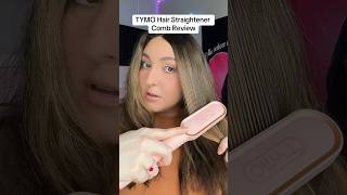 TYMO Hair Straightener Brush Review hairstraightener review firstimpression [upl. by Nabla249]