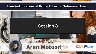 Live Implementation of TC RF 002 Test Case Automation using Selenium Java Project 1  Session 3 [upl. by Ewens820]