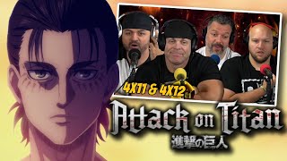 First time watching Attack on Titan reaction episodes 4x11 amp 4x12 SUB [upl. by Aivul689]