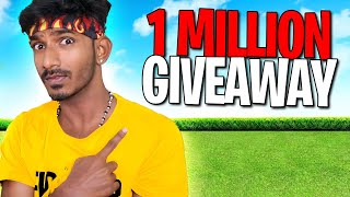 Can we reach 1 Million Subscribers today   Giveaway [upl. by Assenal]