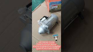 3E22RG4051100  Forklift Starter Motor  Xinchai Engine Parts Supplier  Spare Parts Forklift HELI [upl. by Pitzer]