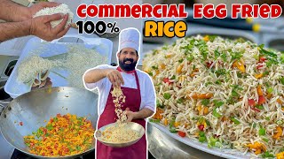 5 Minutes Egg Fried Rice  100 Original Restaurant Style Chinese Rice  چائنیز رائس  BaBa Food RRC [upl. by Palermo950]