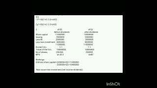 IRRELEVANCE OF PAYMENT OF DIVIDENDS [upl. by Akers888]