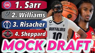 2024 NBA Mock Draft NBA FULL FIRST ROUND MOCK DRAFT  Utility Sports 2024 NBA Mock Draft [upl. by Marijn]