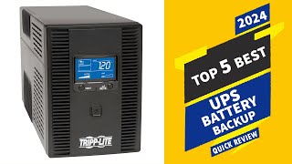 TOP 5 Best UPS Battery Backups in  2024  ☑️ [upl. by Navad]