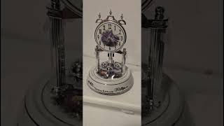 Thomas Kinkade Anniversary Clock Sweetheart Cottage with Westminster Chime NIB [upl. by Florette886]