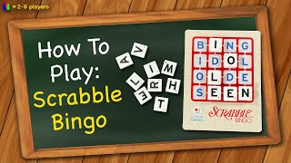 How to play Scrabble Bingo [upl. by Eudoxia744]