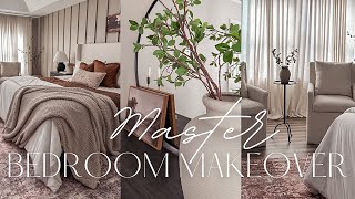 Master Bedroom Decorate with me  Summer refresh amp Makeover  Jenna’s home [upl. by Gnuhp908]