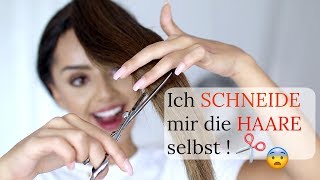 FAIL I Ich SCHNEIDE mir selbst die HAARE ab  I tamtambeauty [upl. by Jennee467]