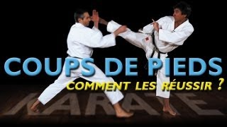 Karaté  Comment réussir ses coups de pied avec Pierre Blot [upl. by Gnuoy614]