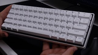 ⌨ Gateron Red Lubed  Kemove DK61 typing sounds ASMR [upl. by Eelyek]