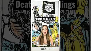 Tarot Cards as Feelings Death shorts tarotcardmeaning howdotheyfeel [upl. by Iolande]