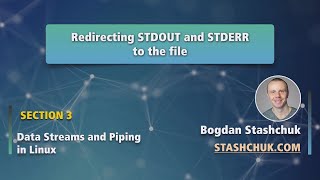 Linux Tutorial 17 Redirecting STDOUT and STDERR to the file [upl. by Mireielle]