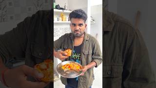 Ghar par banaya pizza 💀shorts ytshorts trending youtubeshorts minivlog vlog [upl. by Ultun]