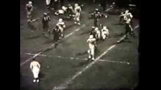 Monessen vs New Kensington 1962 football game [upl. by Ayrotal]